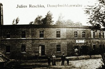 Młyn Juliusza Reszki /1900r./ (ze zbiorów Rafała Buli)