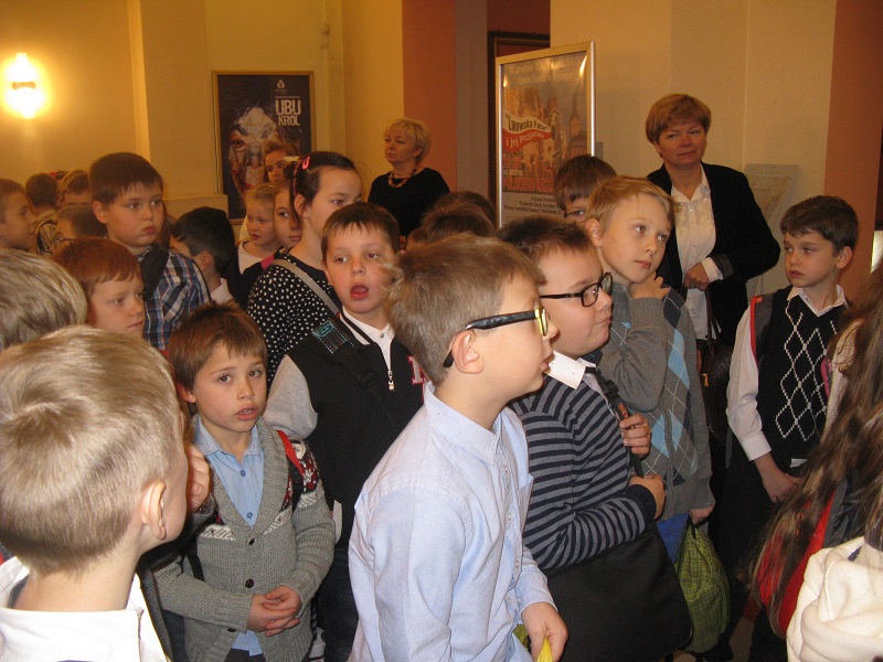 Uczniowie SP1 w Operze Śląskiej