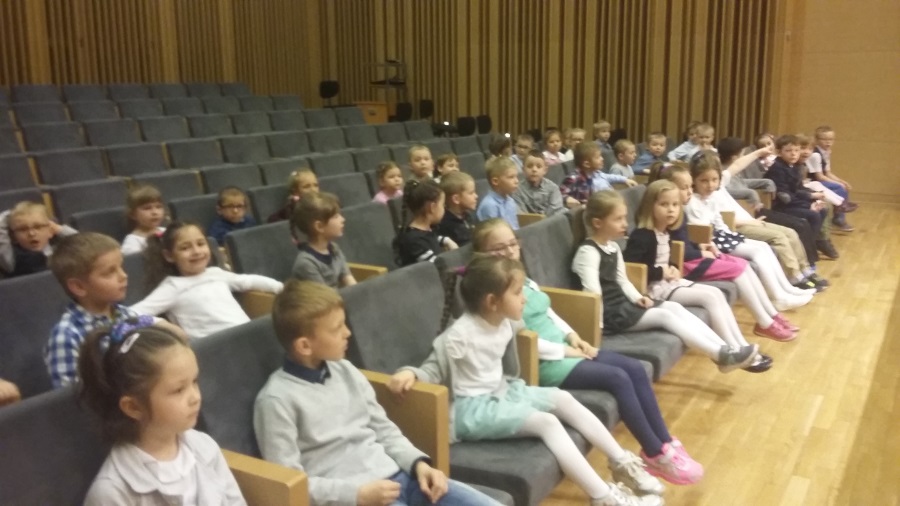 Wycieczka dzieci z MP1 do Filharmonii Śląskiej 