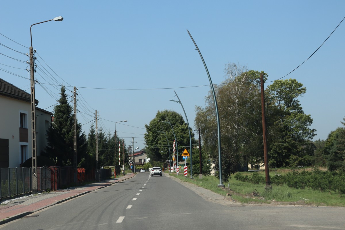 Lampy przy ul. Murckowskiej