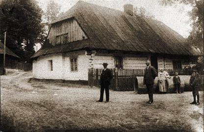 Dom Śmiłowskich w Lędzinach rok 1938 lub 1939
