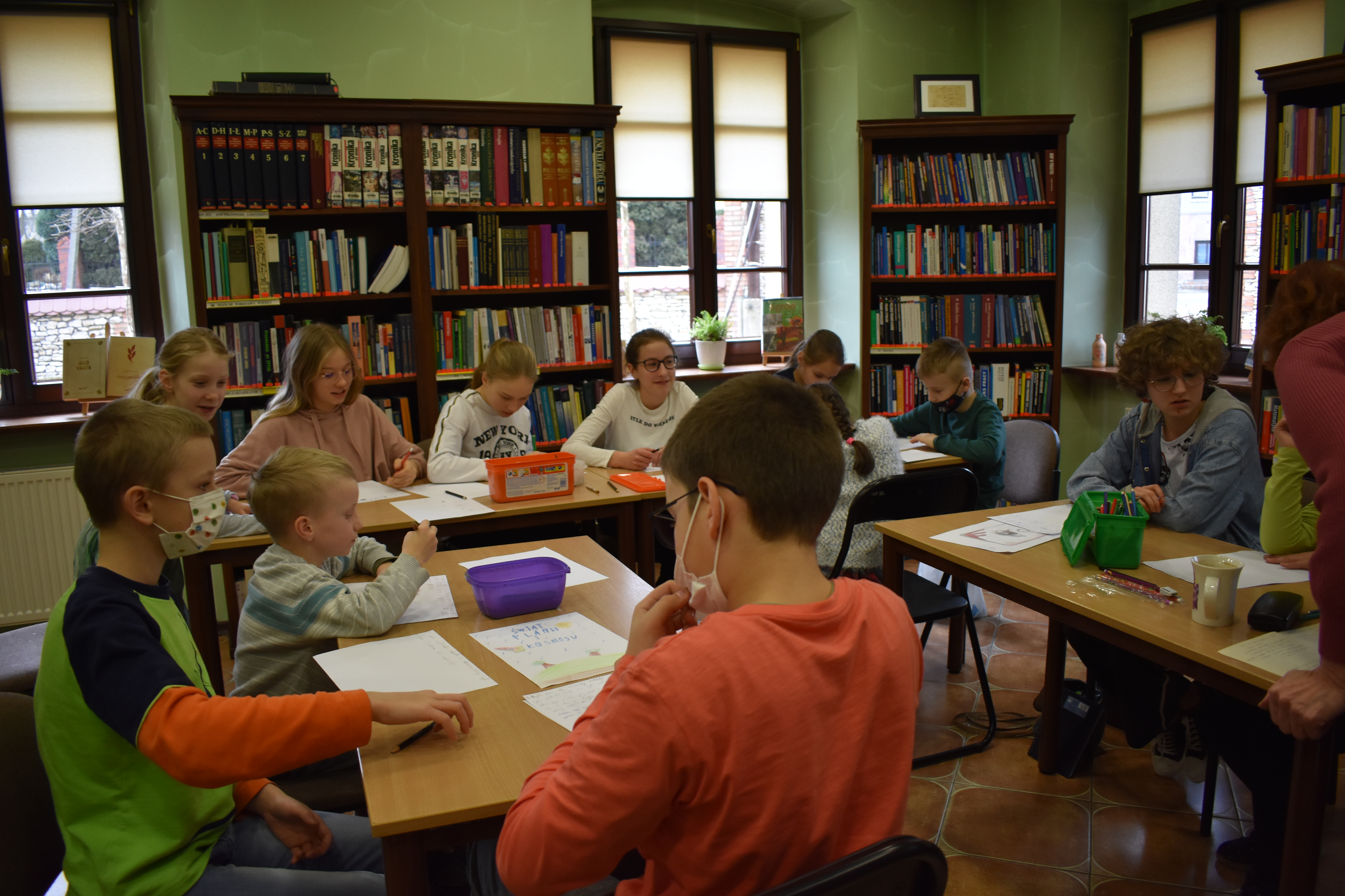 Ferie Zimowe w Miejskiej Bibliotece Publicznej w Lędzinach  22.02.2022 r.