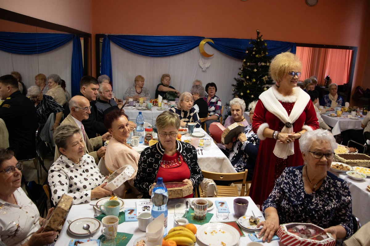 Świąteczne Spotkanie w Domu Aktywności Seniora w Lędzinach