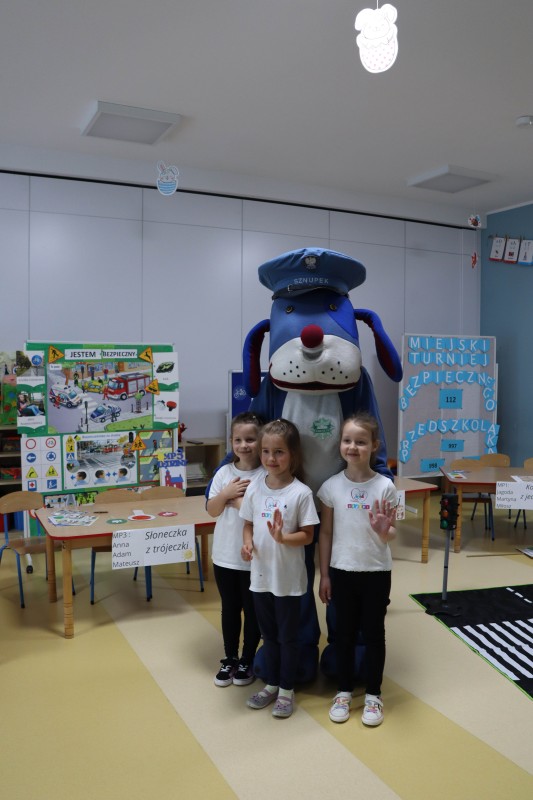 Miejski Turniej „Bezpieczny Przedszkolak” w Miejskim Przedszkolu nr 3 w Lędzinach
