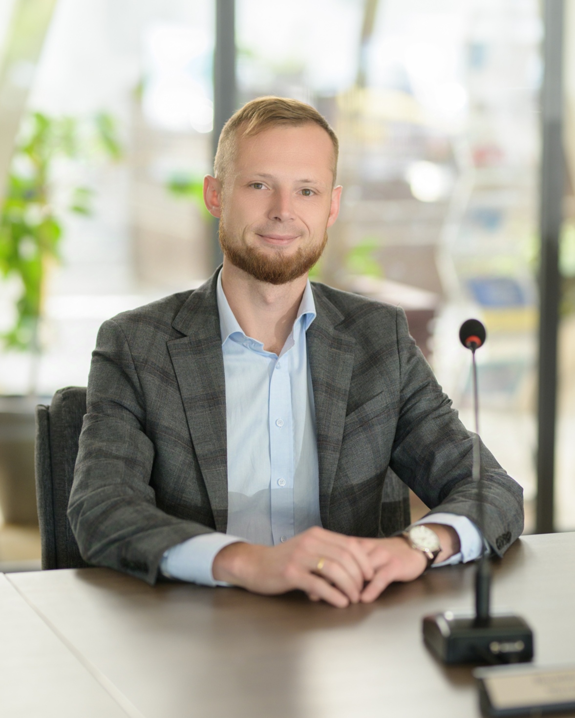 Burmistrz Miasta Lędziny Marcin Majer